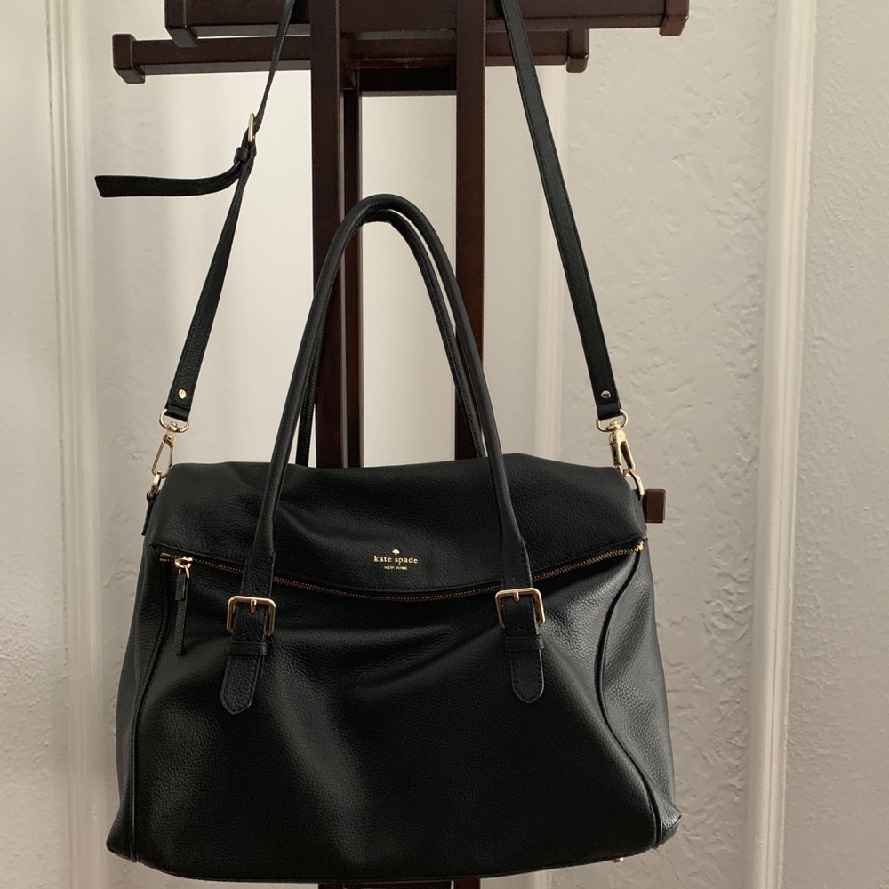 New Kate Spade Cobble Hill Large Leather Satchel
